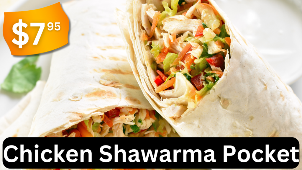 Chicken Shawarma Pocket